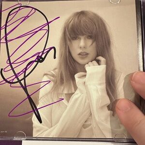 Signed The Tortured Poets Department CD